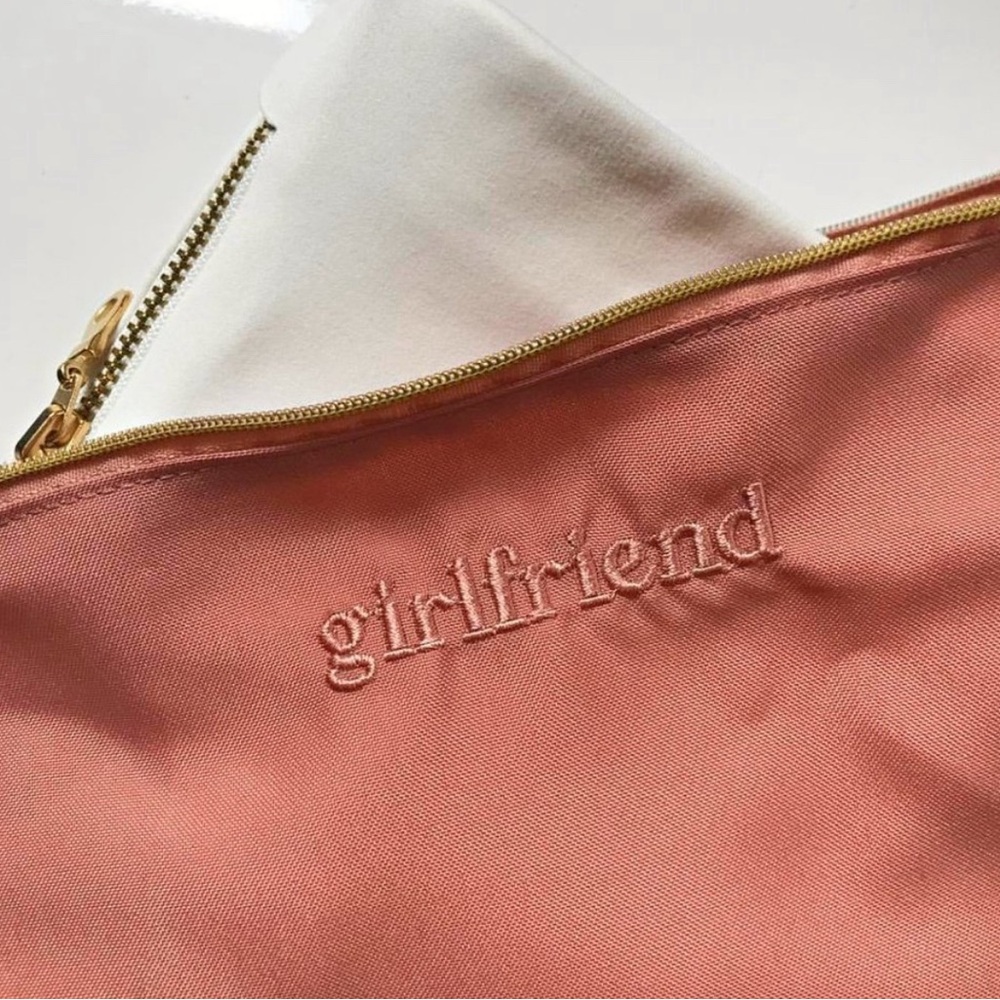 Set of 5 Girlfriend Collective zipper pouches